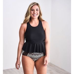 Latched Mama Nursing Bathing Swim Suit Top